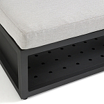 Садовый диван на каркасе из алюминия Petro варинант исполнения - 3 | Loft Concept в Брянске