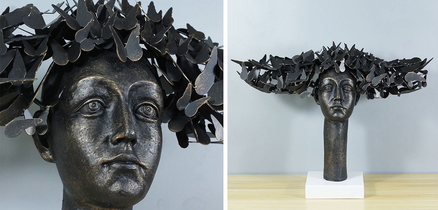 Статуэтка Butterflies on the Head Статуэтка Butterflies on the Head - Loft-Concept в Брянске