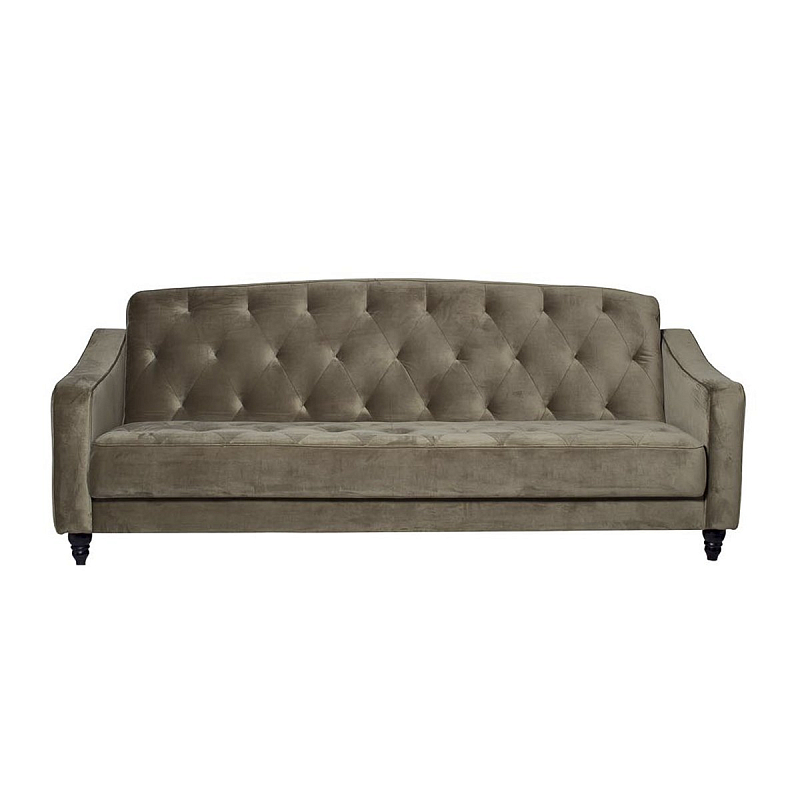 Диван Abbyson Emily Tufted Sofa Olive Оливковый Диван Abbyson Emily Tufted Sofa Olive Оливковый в Брянске | Loft Concept