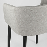 Мягкое кресло на металлических ножках Shaggy Grey варинант исполнения - 7 | Loft Concept в Брянске