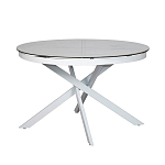 Стол обеденный раскладной круглый White Ceramic Table варинант исполнения - 2 | Loft Concept в Брянске