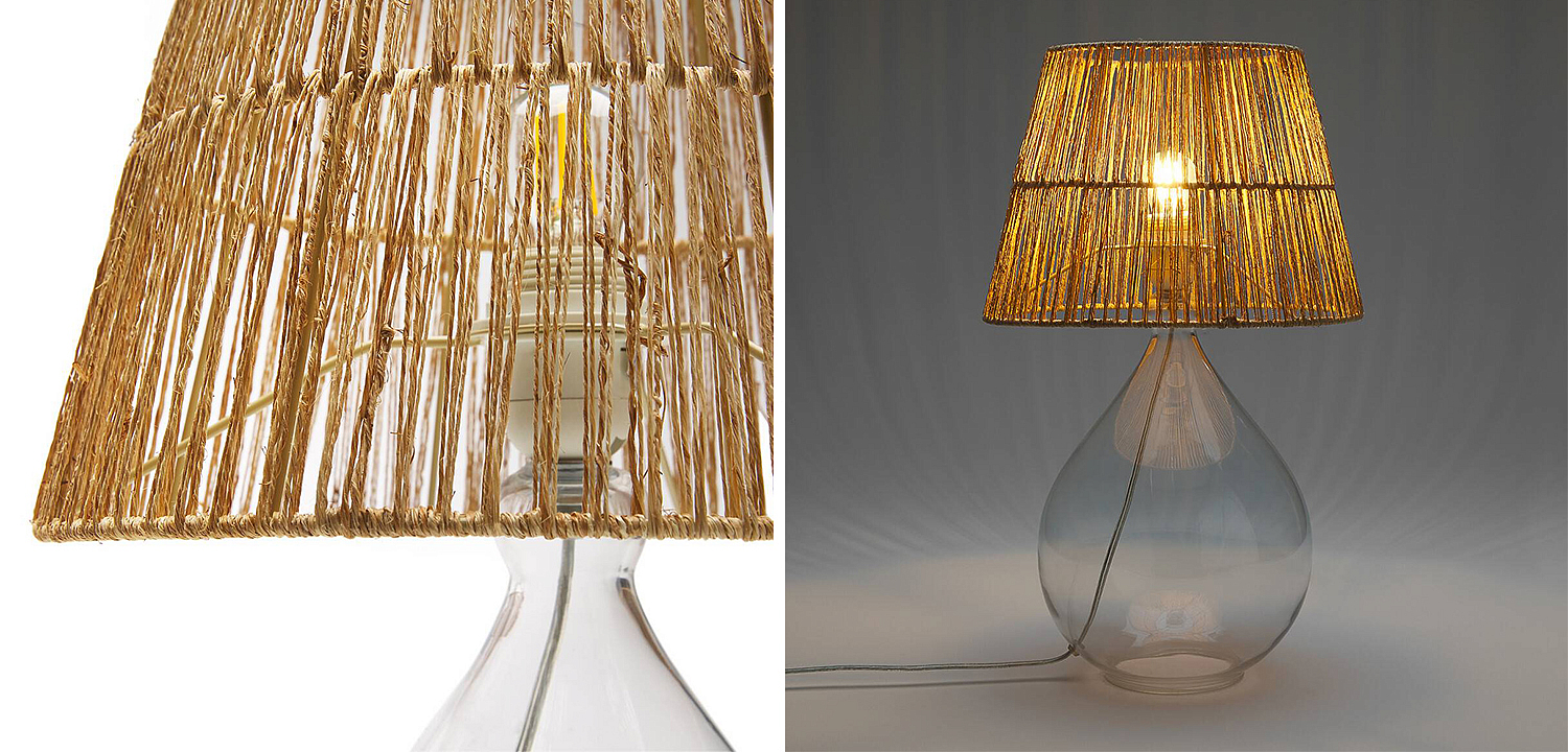 Настольная лампа Ronni Glass Table lamp Настольная лампа Ronni Glass Table lamp - Loft-Concept в Брянске