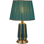 Настольная лампа с абажуром Celestina Lampshade Table Lamp Green варинант исполнения - 1 | Loft Concept в Брянске