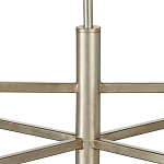 Люстра с 6-ю белыми матовыми плафонами из стекла в форме цилиндра Longitude варинант исполнения - 2 | Loft Concept в Брянске