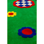 Дизайнерский ковер с цветами Poltronova Tappeto Prato Rug варинант исполнения - 4 | Loft Concept в Брянске