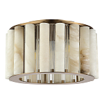 Потолочный светильник из стекла и премиального алебастра Ravishment варинант исполнения - 2 | Loft Concept в Брянске