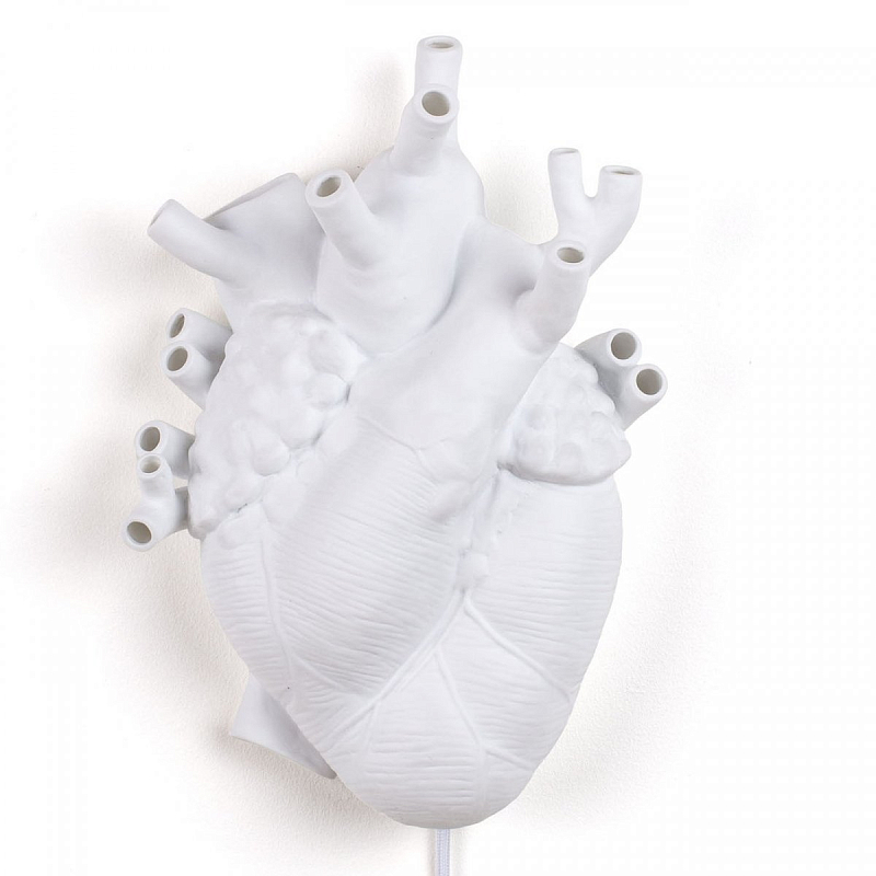 Бра Seletti Heart Lamp Белый Бра Seletti Heart Lamp Белый в Брянске | Loft Concept