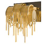 Бра с перфорированными металлическими дугами и цепочками 22 см Atlantis Chain варинант исполнения - 5 | Loft Concept в Брянске