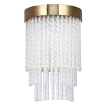 Бра с прозрачными стеклянными трубочками и металлическим основанием Nembus варинант исполнения - 1 | Loft Concept в Брянске