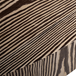 Столик журнальный круглый с полосатым узором Zebroids варинант исполнения - 8 | Loft Concept в Брянске