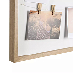 Рамка для фото с подсветкой c 6-ю деревянными прищепками в комплекте Photo Backlight варинант исполнения - 3 | Loft Concept в Брянске