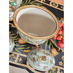 Ваза с крышкой и цветочным узором Genuine Chinese Classics варинант исполнения - 6 | Loft Concept в Брянске