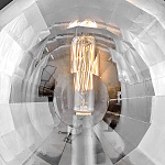 Бра округлой формы с многогранным стеклянным плафоном Hinkley варинант исполнения - 5 | Loft Concept в Брянске