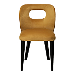 Стул велюровый горчичный Verified варинант исполнения - 2 | Loft Concept в Брянске