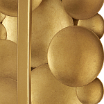 Бра светодиодное из многослойных золотых дисков Metal Disc Chandelier варинант исполнения - 1 | Loft Concept в Брянске