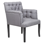 Кресло Addison Chic Armchair grey flax варинант исполнения - 1 | Loft Concept в Брянске