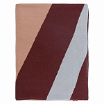 Плед из хлопка с геометрическим рисунком Elan Stripe Addison варинант исполнения - 5 | Loft Concept в Брянске