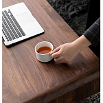 Кофейный стол из массива дерева с выдвижными ящиками Coffee Walnut Table варинант исполнения - 4 | Loft Concept в Брянске