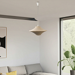 Подвесной вязаный бежевый светильник «Звезда Востока 01» варинант исполнения - 2 | Loft Concept в Брянске