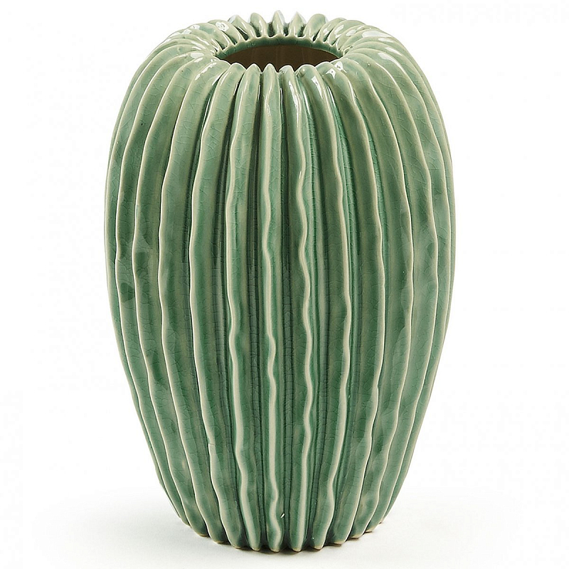 Ваза Rounded Cactus Зеленый Ваза Rounded Cactus Зеленый в Брянске | Loft Concept