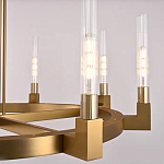 Люстра CANELLE Round Chandelier 8 Modern Brass варинант исполнения - 1 | Loft Concept в Брянске