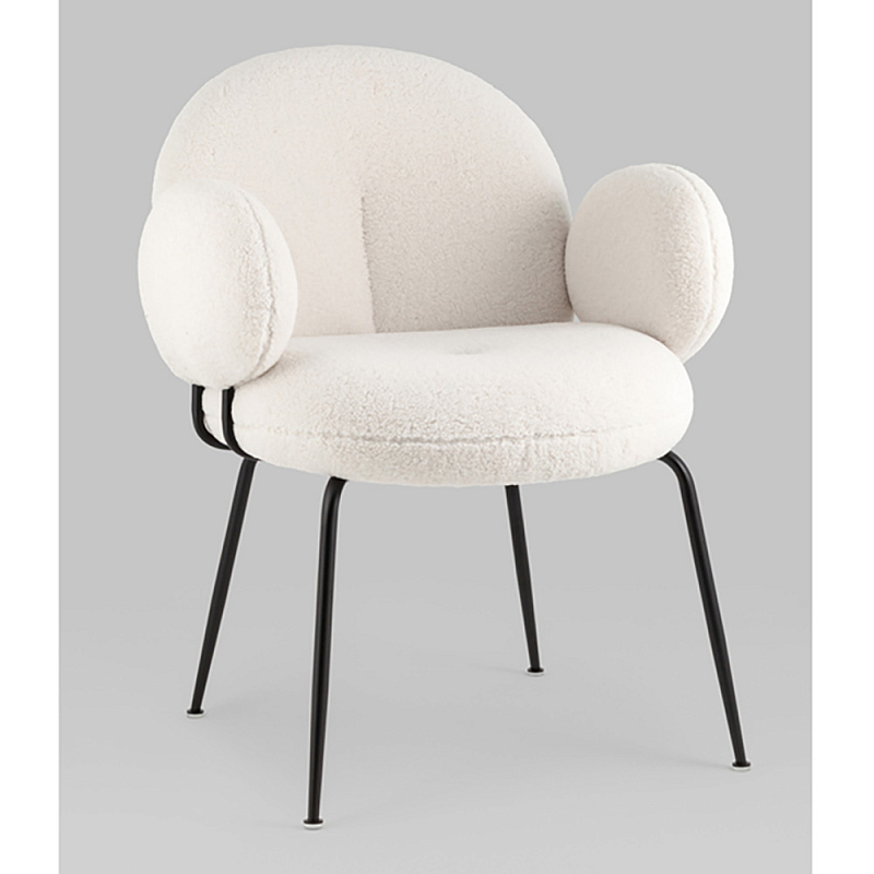 Стул Nina белый Белый Черный в Брянске | Loft Concept 