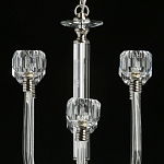 Люстра с 8-ю лампами и гранеными стеклянными плафонами Prism Gala варинант исполнения - 9 | Loft Concept в Брянске