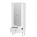 Витрина белая двухдверная с ящиком Expanses of Beauty варинант исполнения - 2 | Loft Concept в Брянске