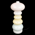 Настольная лампа из стеклянных сфер в пастельных тонах Высота 48 см Pastel Lunaria варинант исполнения - 3 | Loft Concept в Брянске