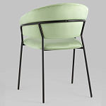 Стул в велюре фисташкового цвета Horizon варинант исполнения - 5 | Loft Concept в Брянске