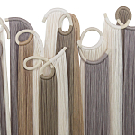 Настенный декор с бахромой белого и бежевого цвета Abstraction I варинант исполнения - 1 | Loft Concept в Брянске