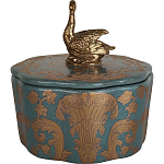 Фарфоровая шкатулка Swan Lake варинант исполнения - 2 | Loft Concept в Брянске