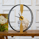 Часы настенные круглые из металла Mirror Tower Clock варинант исполнения - 3 | Loft Concept в Брянске