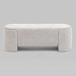 Банкетка Taks букле светло-серый варинант исполнения - 4 | Loft Concept в Брянске