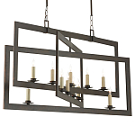 Люстра из пересекающихся прямоугольных элементов Intersecting Rectangles варинант исполнения - 3 | Loft Concept в Брянске