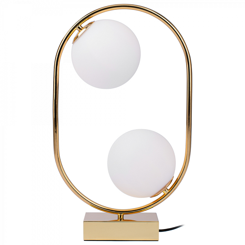 Настольная лампа CORDA Balance brass Белый Латунь Настольная лампа CORDA Balance brass Белый Латунь в Брянске | Loft Concept