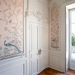 Обои ручная роспись Earlham Almost Mauve варинант исполнения - 4 | Loft Concept в Брянске