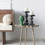 Статуэтка в виде артишока из зелёной керамики с глянцевыми лепестками Artichoke Decor  варинант исполнения - 5 | Loft Concept в Брянске