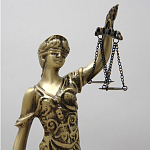 Статуэтка бронзовая Фемида Bronze Goddess варинант исполнения - 1 | Loft Concept в Брянске