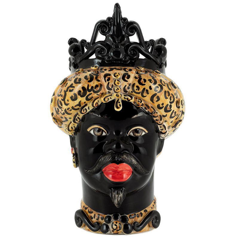 Ваза Abhika VASE MORO MAN MEDIUM Коричневый Ваза Abhika VASE MORO MAN MEDIUM Коричневый в Брянске | Loft Concept