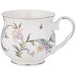 Кружка из фарфора с цветочным принтом 480 мл Tea Flower Set варинант исполнения - 1 | Loft Concept в Брянске