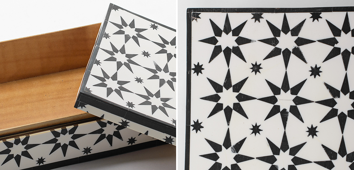Шкатулка Stars Bone Inlay Шкатулка Stars Bone Inlay - Loft-Concept в Брянске