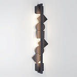 Бра вертикальное с черными кругами и квадратами Gravyura варинант исполнения - 5 | Loft Concept в Брянске