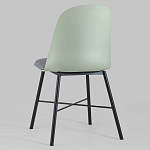 Стул из прочного пластика на металлическом основании Anora Green  варинант исполнения - 5 | Loft Concept в Брянске