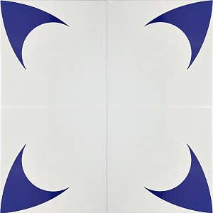 Дизайнерская плитка с узором Комета 2