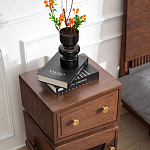 Тумбочка прикроватная с ящиком и дверцей Робот Robot Desk варинант исполнения - 5 | Loft Concept в Брянске