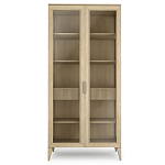 Витрина стеклянная 2-х дверная с ящиками и 5-ю полками Harper Line варинант исполнения - 2 | Loft Concept в Брянске