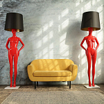 Лампа MANNEQUIN LAMP с абажуром созерцание силуэта варинант исполнения - 5 | Loft Concept в Брянске