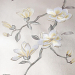 Обои Magnolia Canopy Colourway SC-288 on Natural Mica metallic silk варинант исполнения - 1 | Loft Concept в Брянске