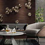 Гипсовая 3D панель с принтографией PM-41 варинант исполнения - 1 | Loft Concept в Брянске